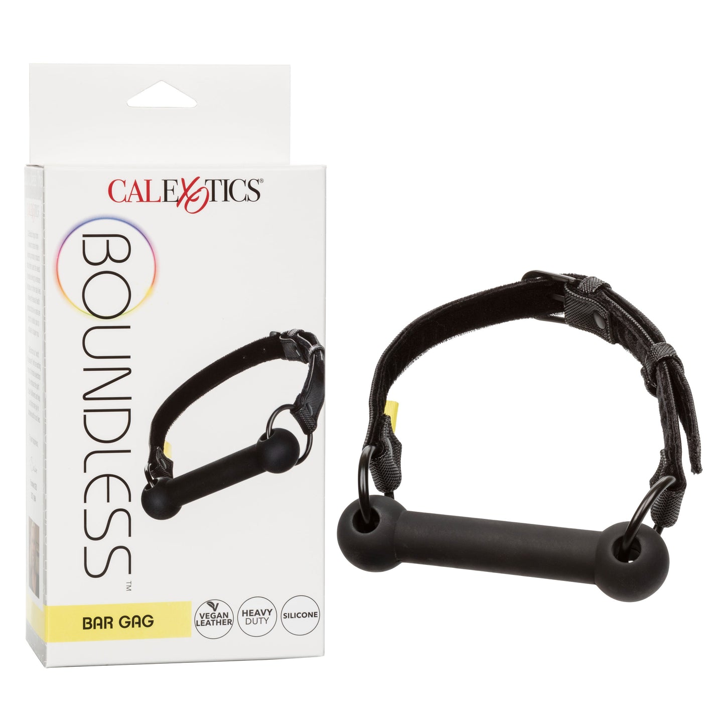 Boundless Bar Gag – Body-Safe Silicone Bar Gag with Vegan Leather Strap