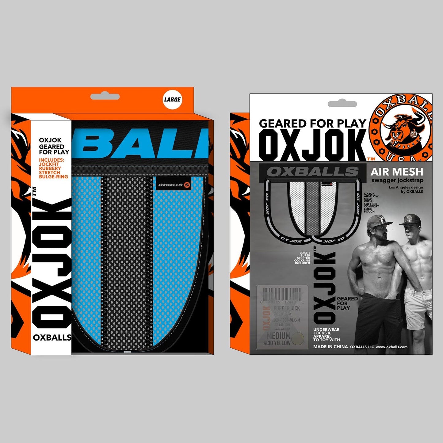 Oxballs Airmesh Swagger (Tar Black) – Comfortable Jockstrap