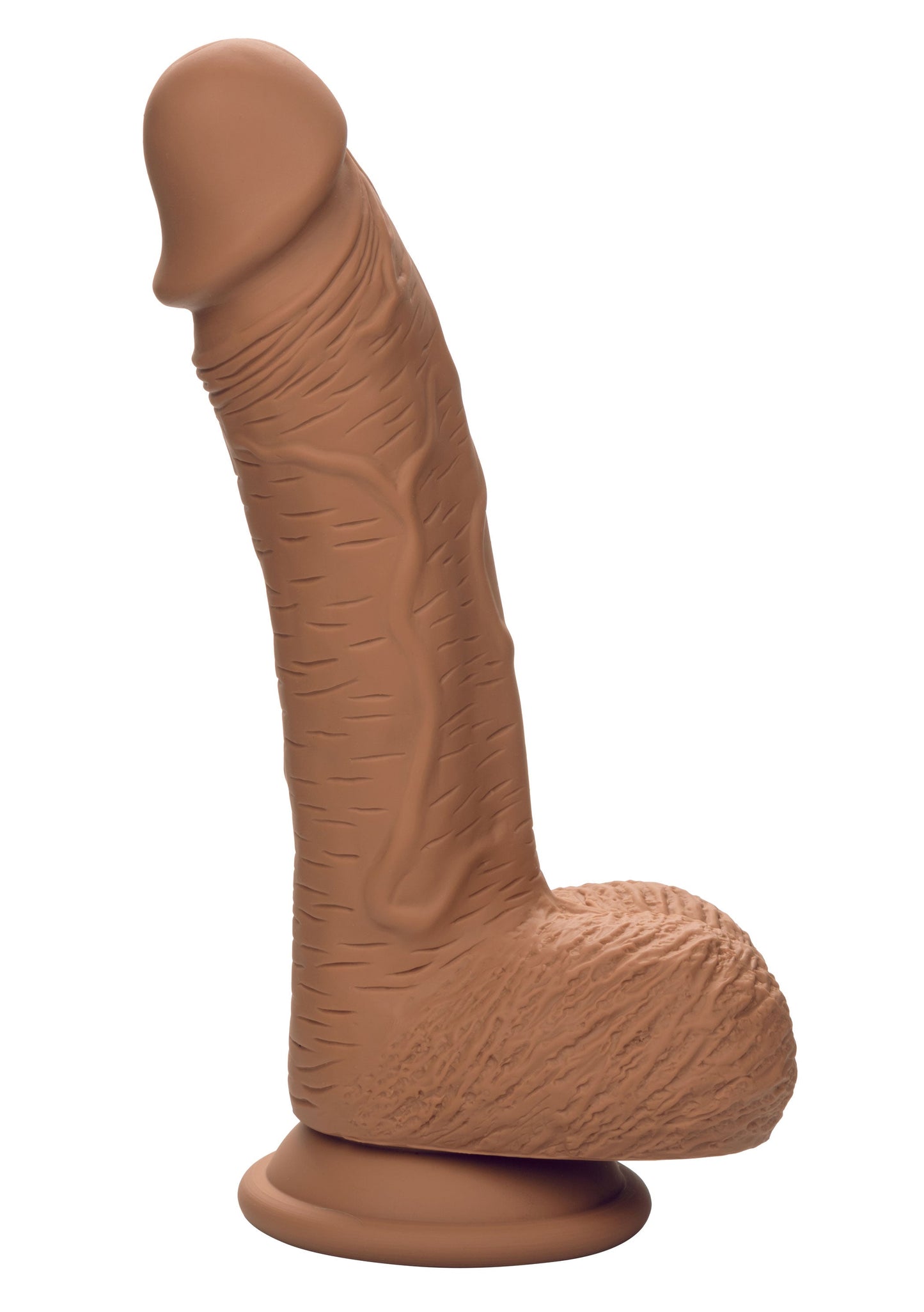 Dual Density Silicone Studs 6.25 Inch Brown