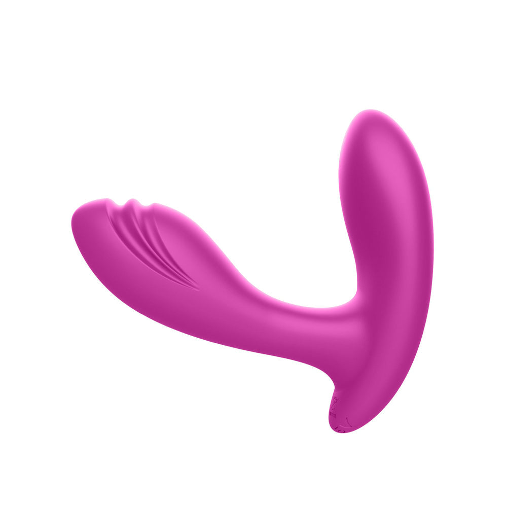 Epiphany Clitoral Rollerball Panty Vibe (Berry) – Remote-Controlled Dual Motor Panty Vibrator