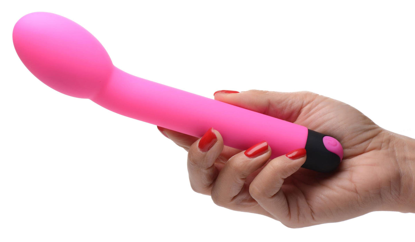 Bang 10X G-Spot Vibrator Pink 8.2 Inch Silicone with 3 Speeds and 7 Vibration Patterns