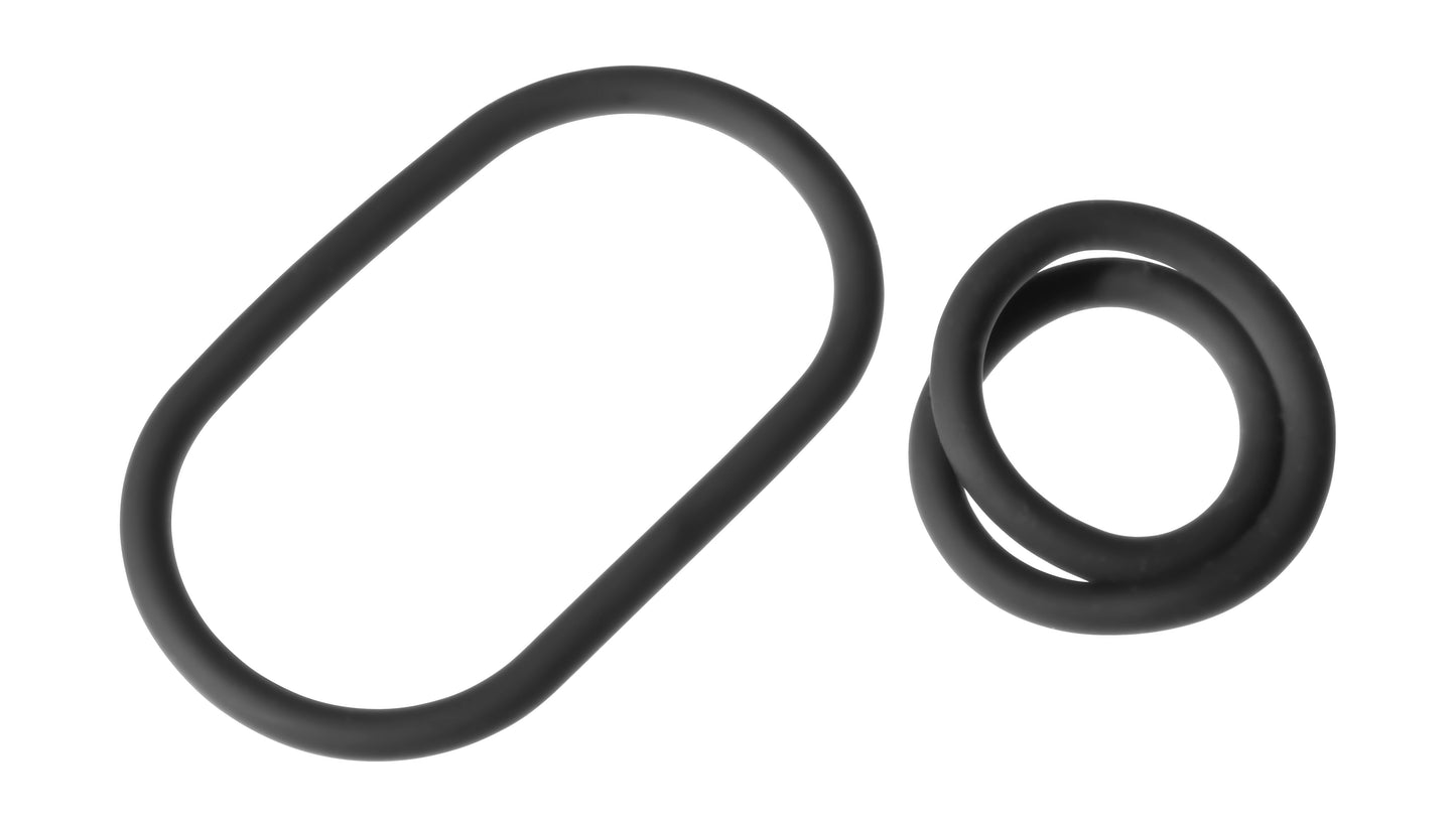 Perfect Fit XPlay Gear 9 Inch Slim Wrap Ring 2 Pack – Slim Cock Ring Set