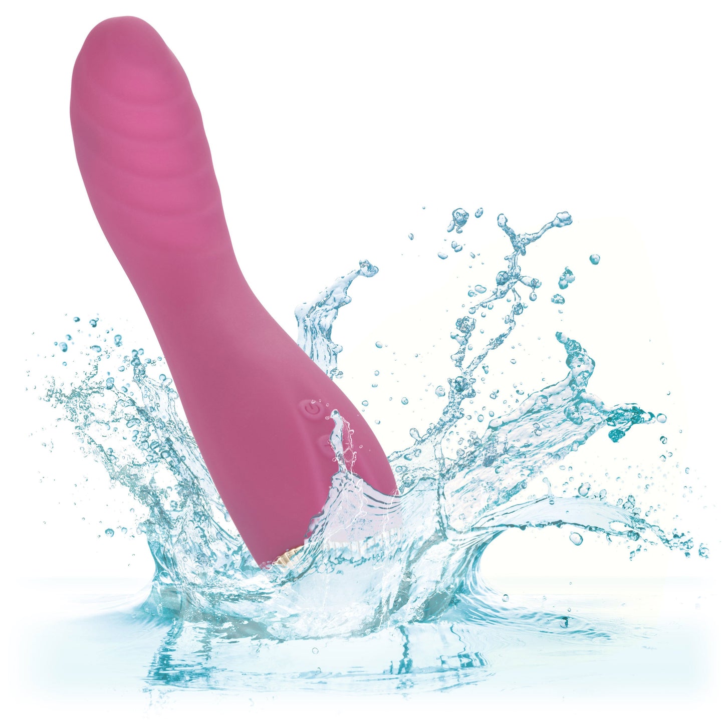 Uncorked Pinot Pink Silicone Massager with 10 Speeds and Rechargeable
