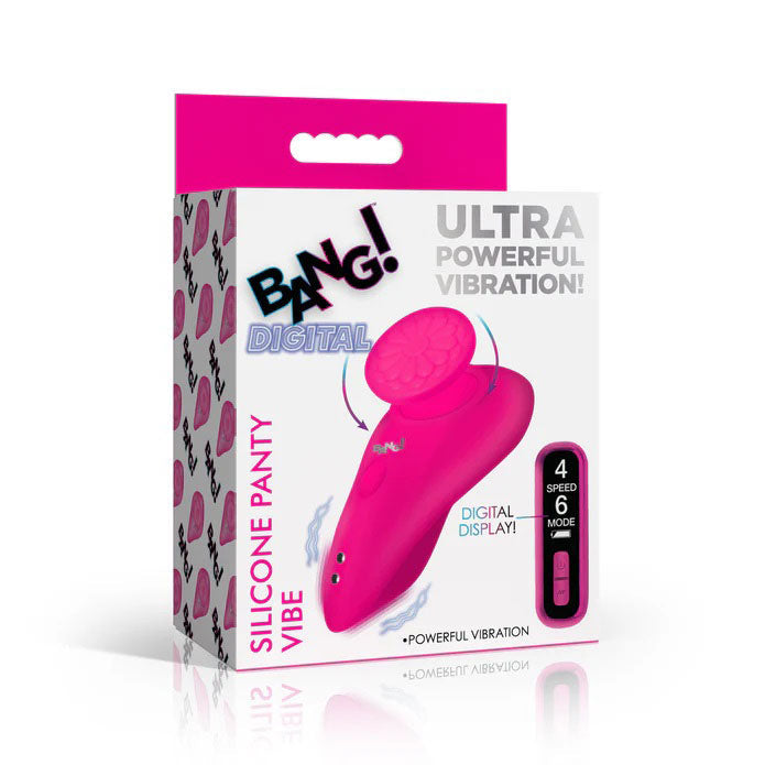 Silicone Panty Vibe (Pink) – Remote-Controlled 3.3 Inch Panty Vibrator