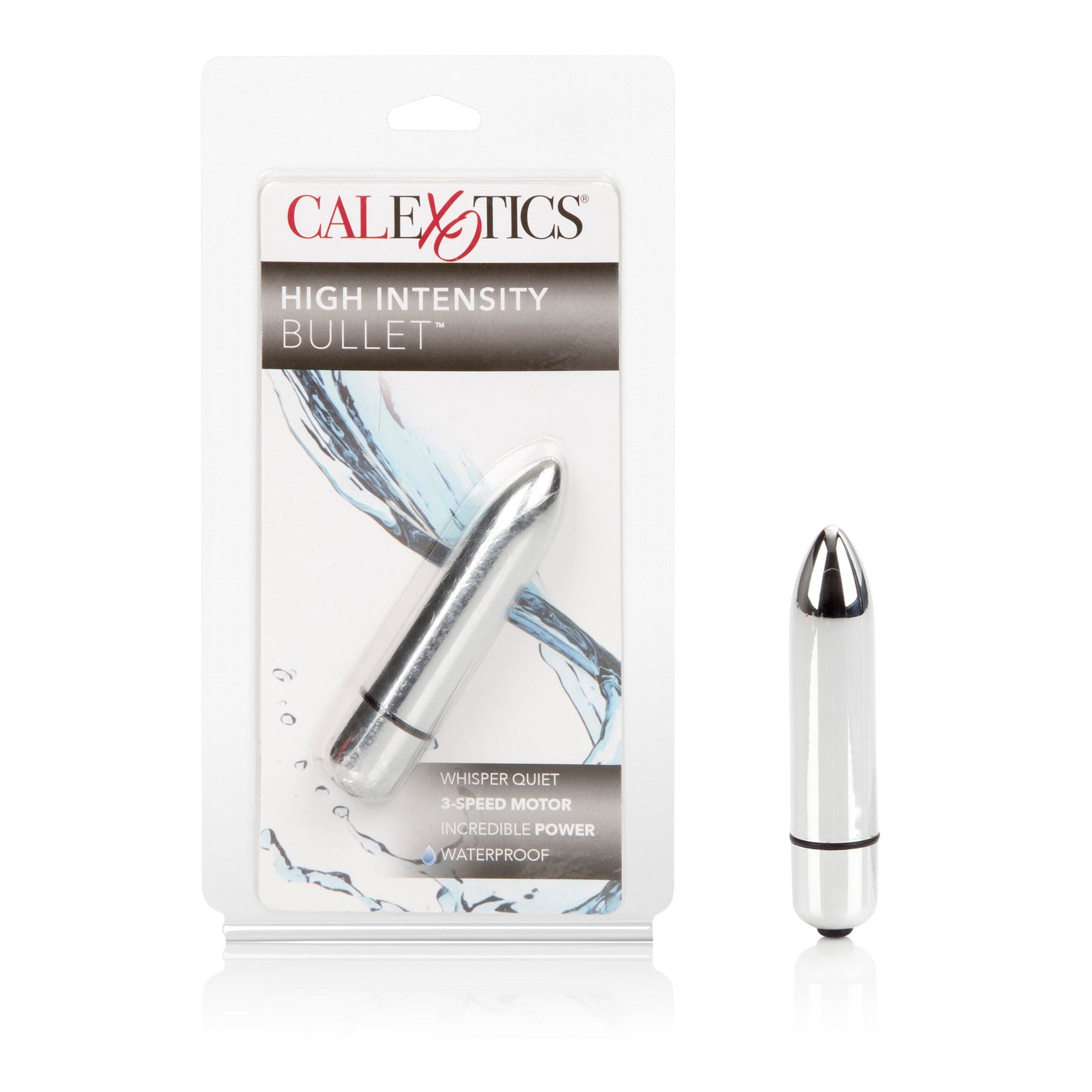 CalExotics High Intensity Bullet (Black) – Waterproof Compact Vibrator