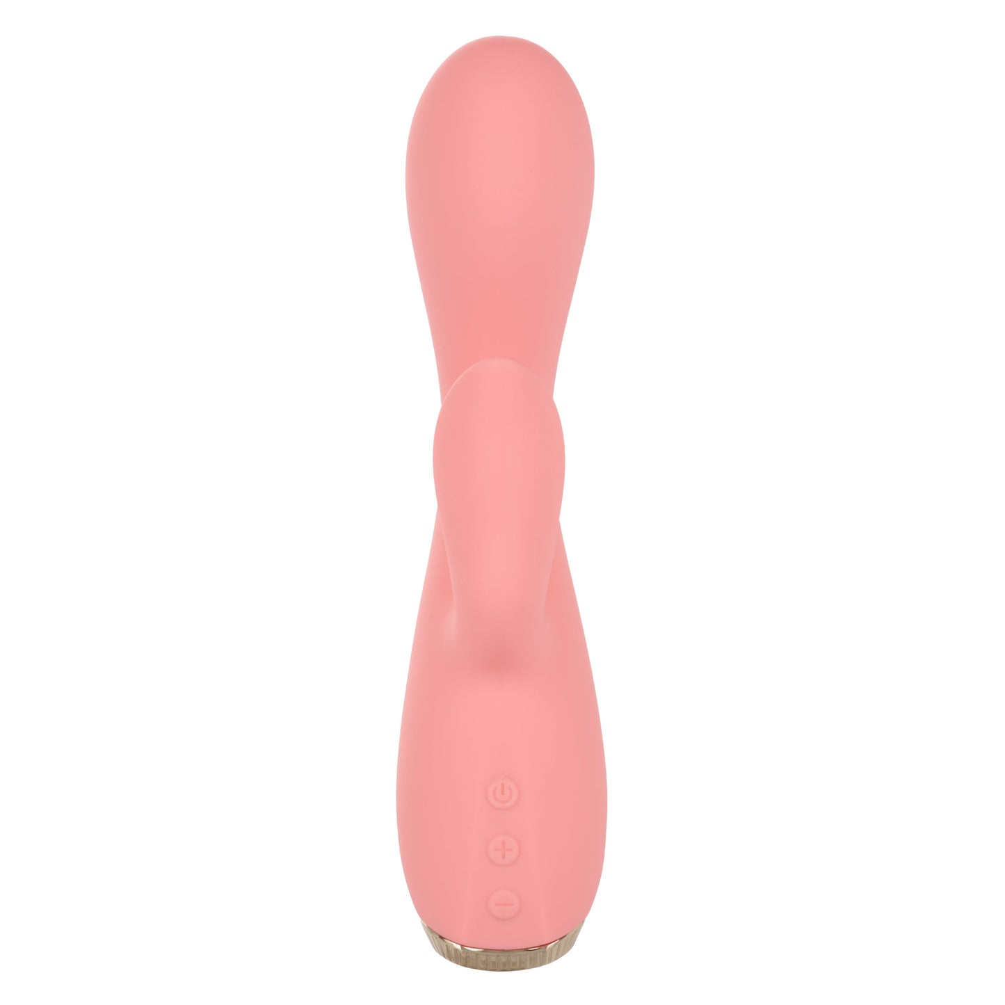 Uncorked Zinfandel Pink Dual Massager with Textured Teaser and 10 Speeds Silicone Vibrator