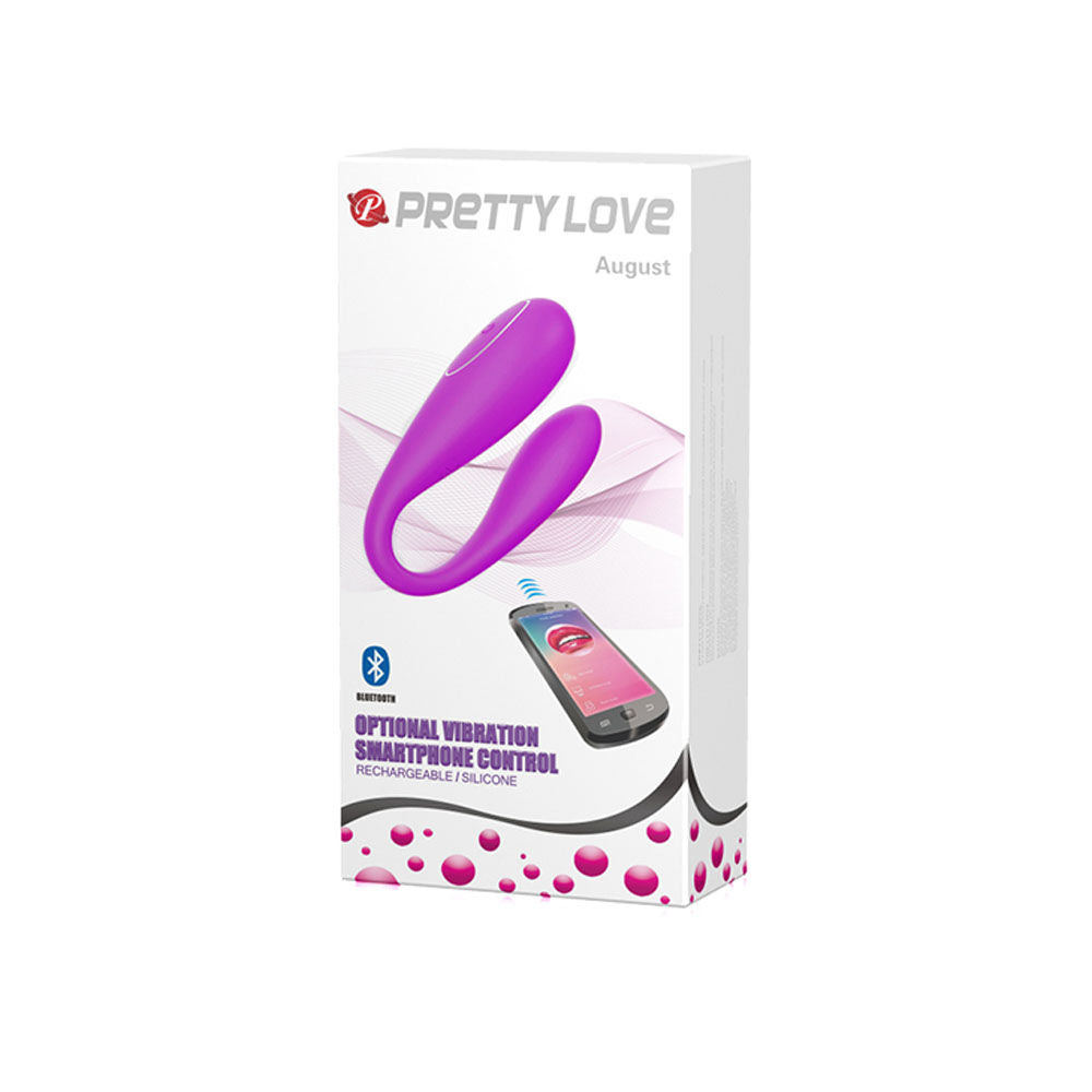 August Clit Stimulator – App-Controlled Rechargeable High-Quality Silicone Clit Stimulator