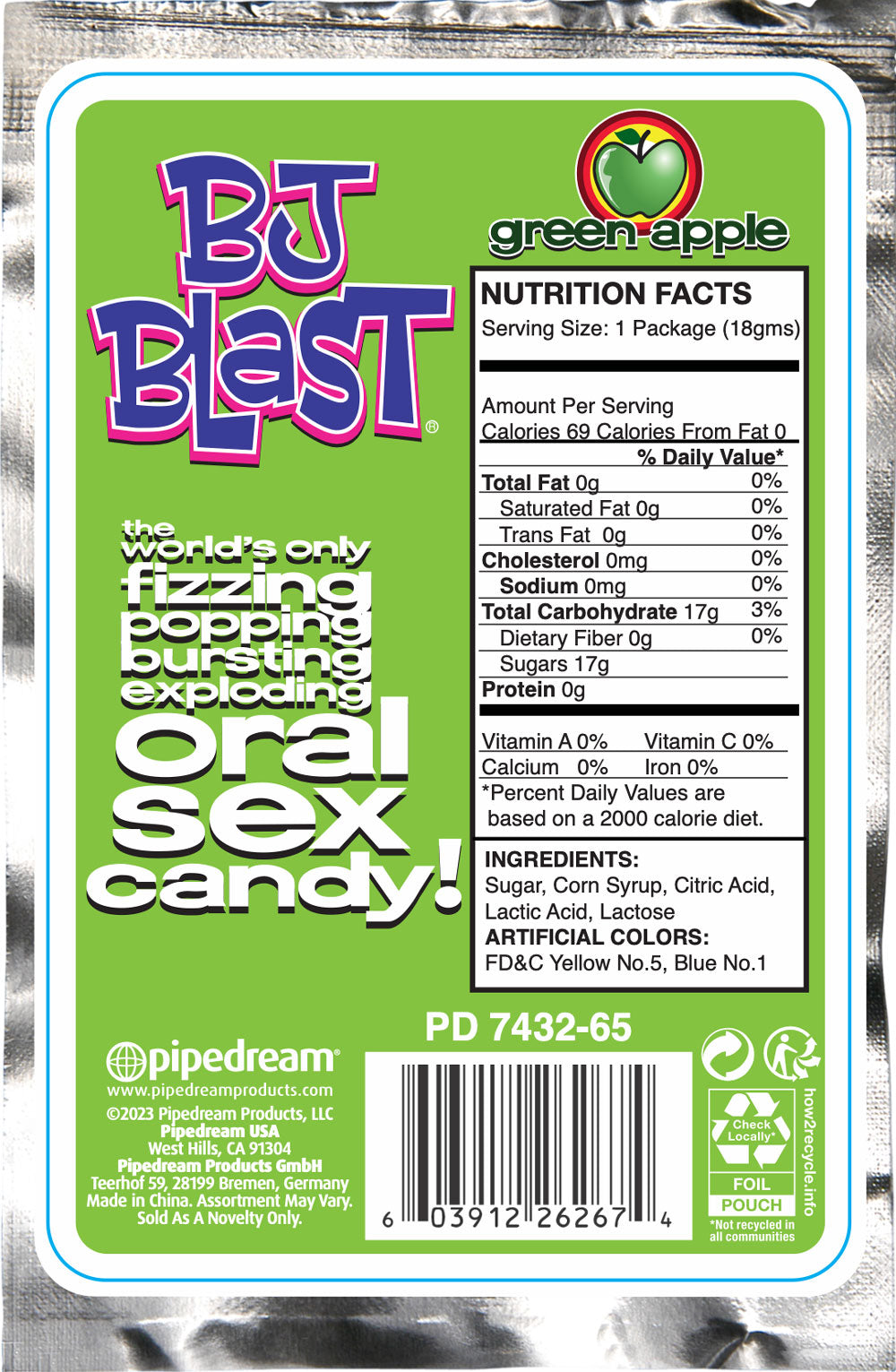 Bj Blast 3 Pack – Flavored Oral Candy Pack