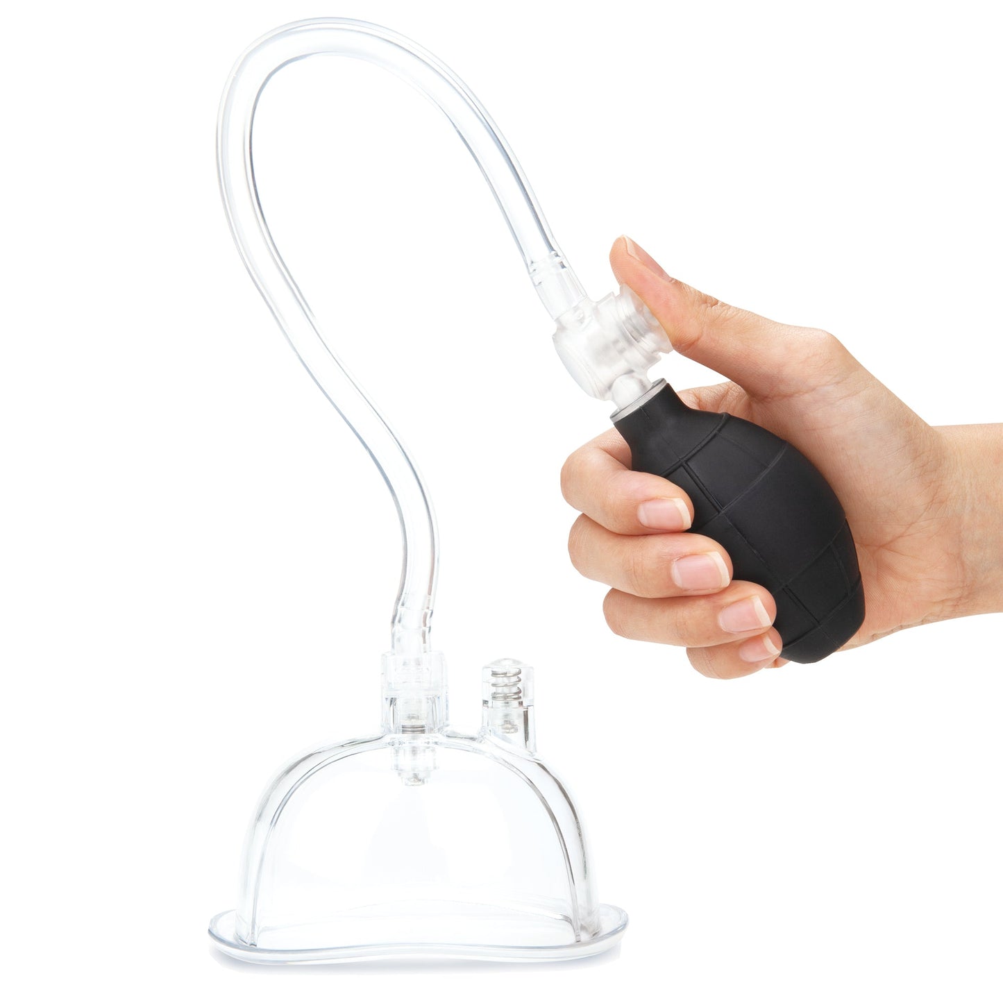Deluxe Lux Fetish Pussy Pump with Clit Clamp
