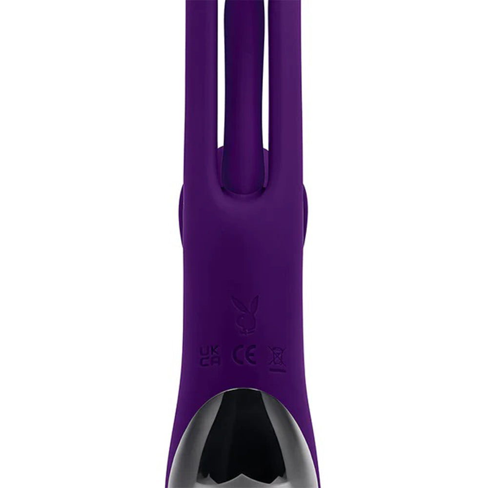 Playboy Pleasure THE THRILL Rabbit Vibrator with 7 Speeds