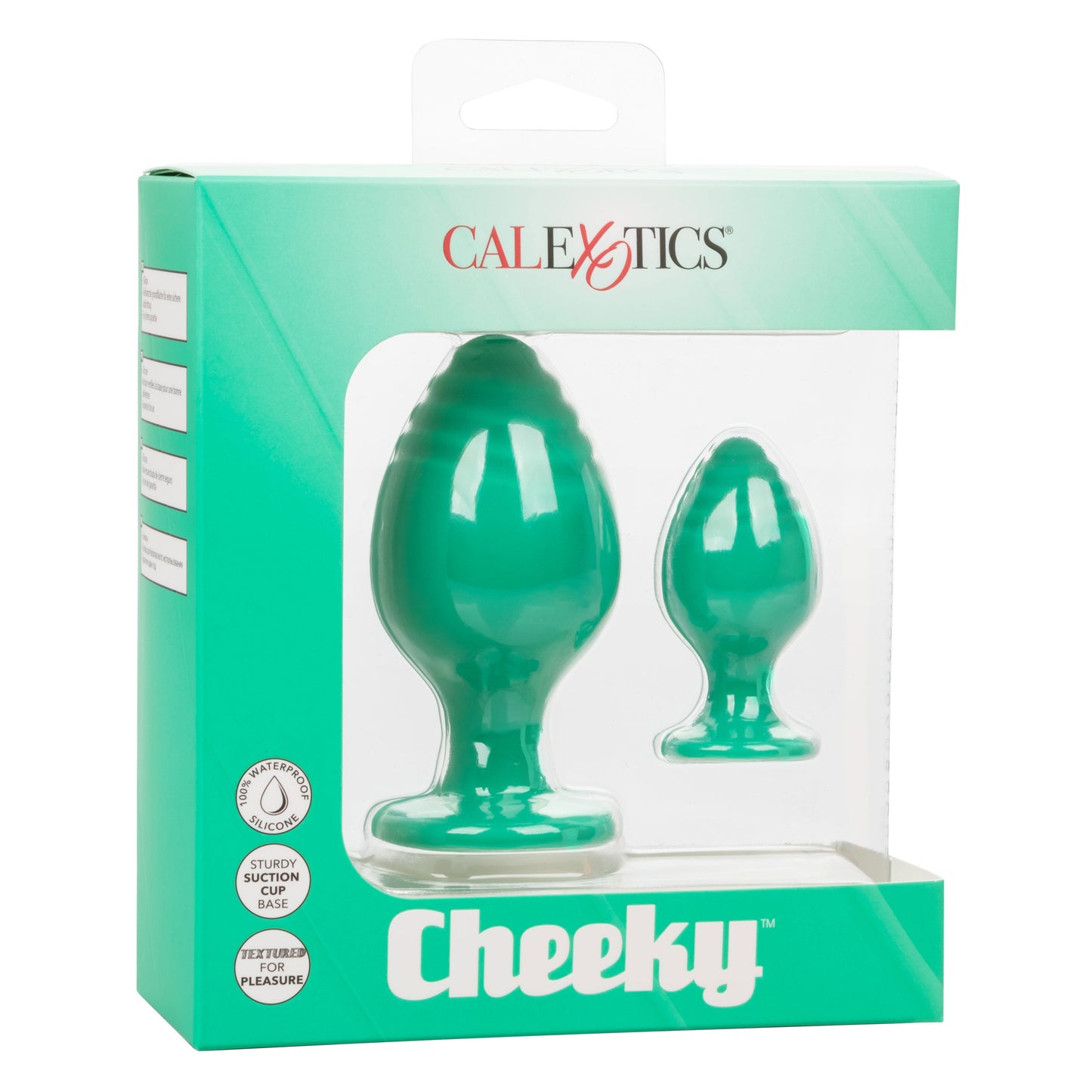 Cheeky Butt Plug Duo (Green) – Playful Butt Plug Set