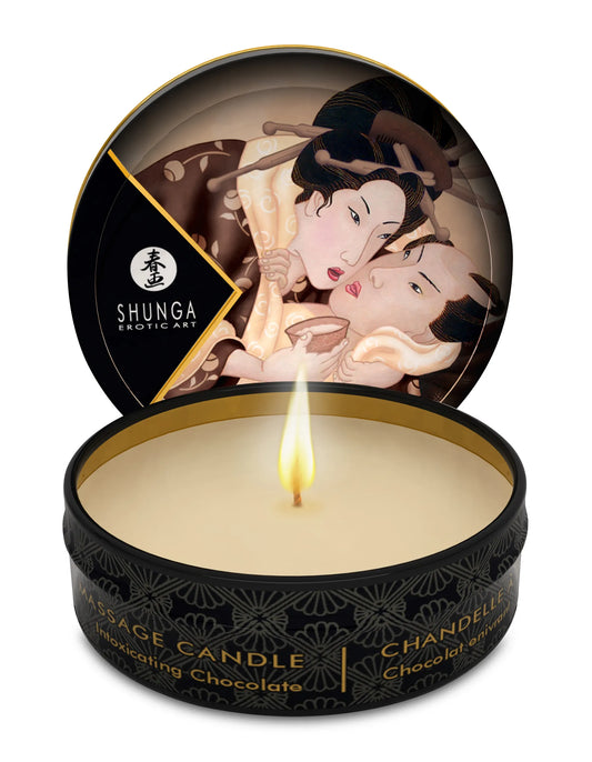 Mini Massage Candle – Soy-Based Intimate Massage Oil and Ambiance Candle