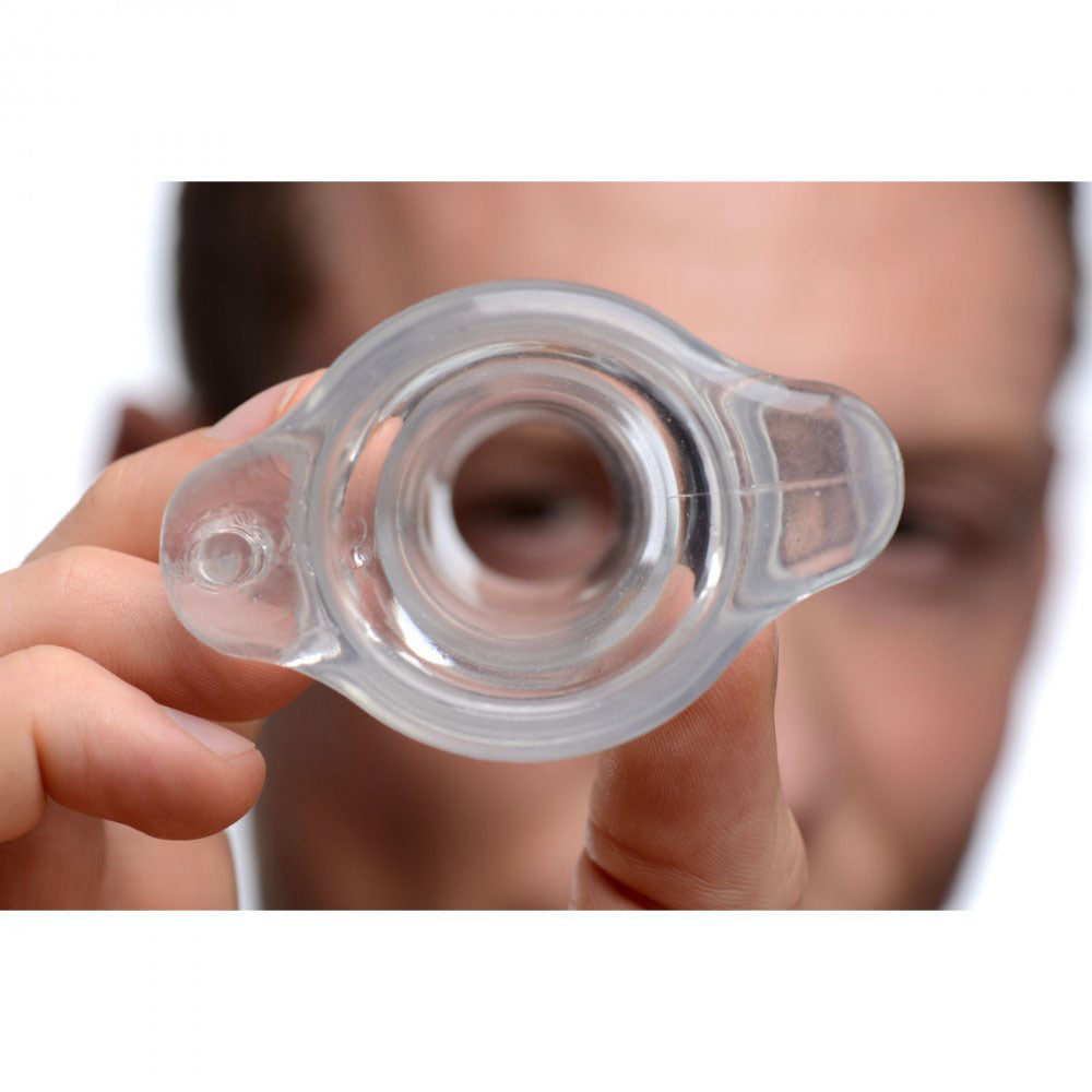 Master Series Peephole Hollow (Clear) – Hollow Anal Plug