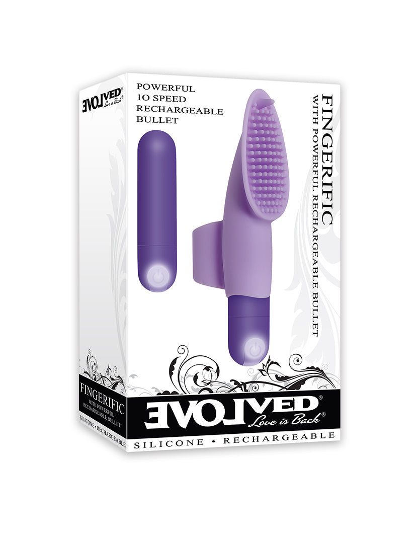 Evolved Fingerrific Finger Vibrator for Waterproof Clitoral Stimulation