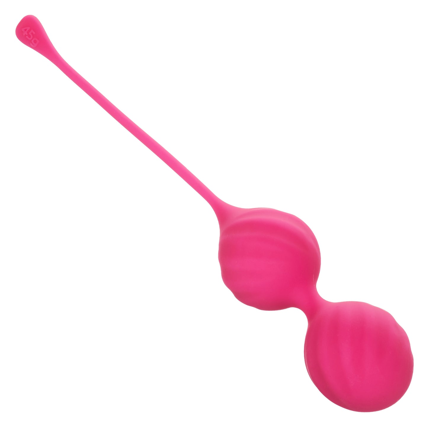 Cal Exotics Kegel Training 2-Piece Set Pink Silicone Weights 25g and 45g for Pelvic Floor Strengthening
