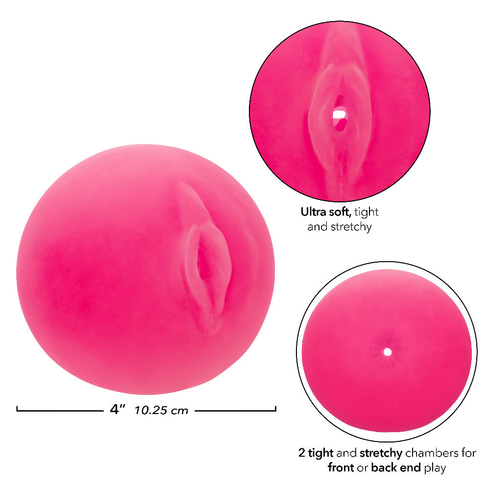 Pop Sock Pussy/Ass Pink Dual-Entry Ultra Soft Life-Like Masturbator