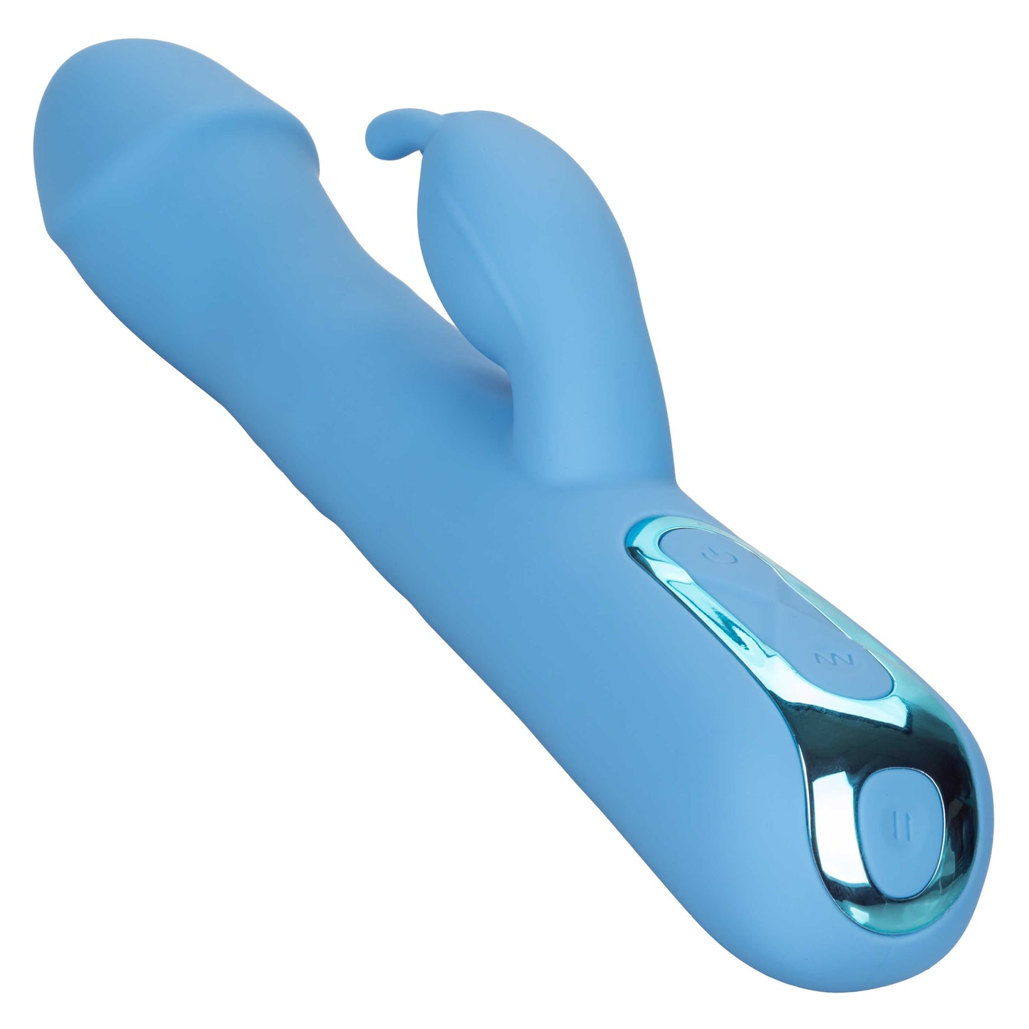 Jack Rabbit Elite Rotating Rabbit Vibrator with 10 Functions Blue