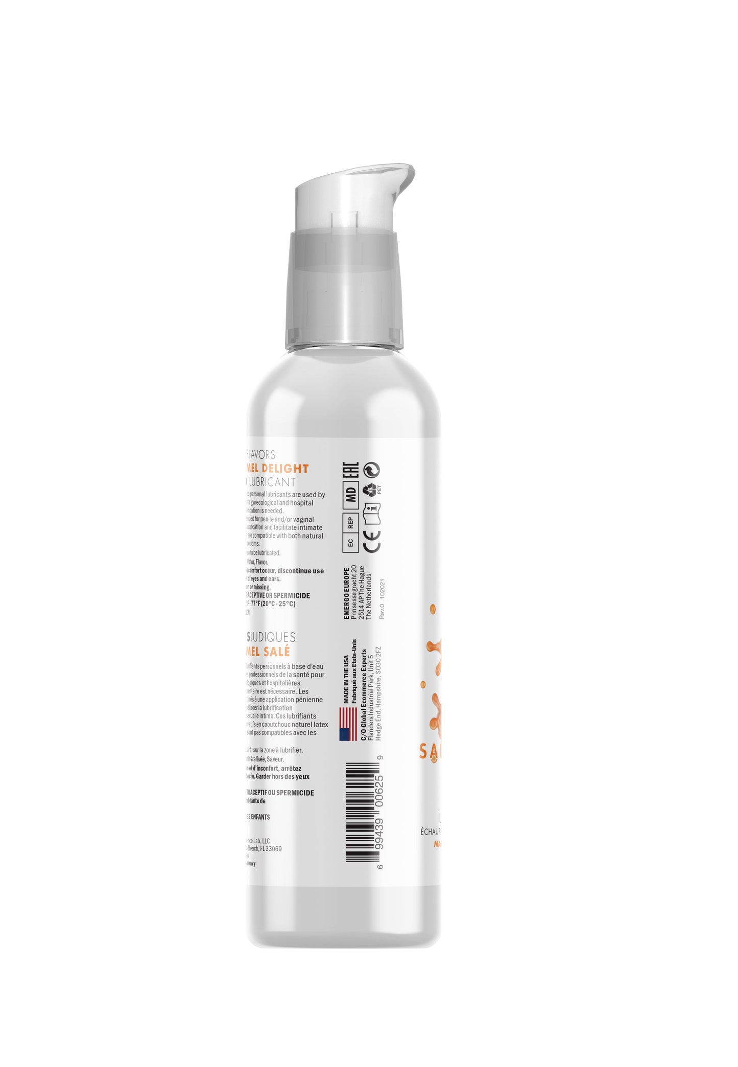 Playful Flavours Salted Caramel Delight (4oz) – Flavored Lubricant