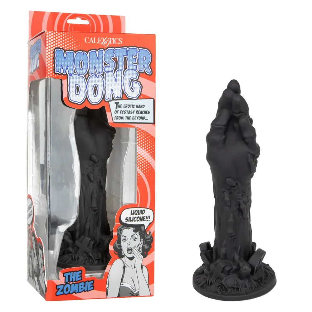 Monster Dong The Zombie (Black) – 9" Dildo