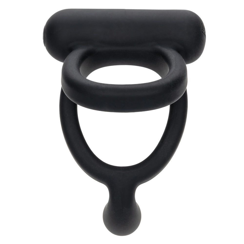 Closer Intimate Rechargeable Ring Caress (Black) – Rechargeable Vibrating Ring