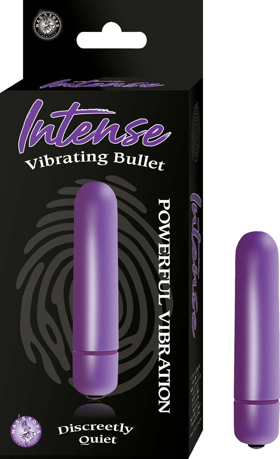 Intense Waterproof Vibrating Bullet Black