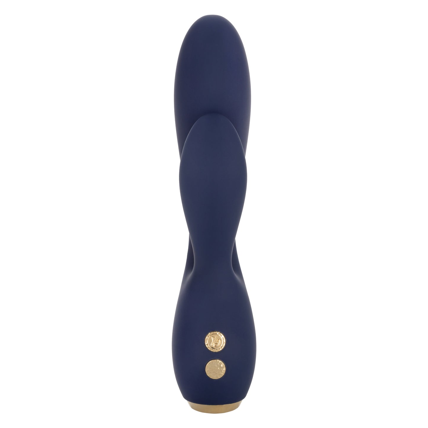Chic Lilac Silicone Dual Motor Vibrator with Gold Accents – 10 Vibration Speeds, Rechargeable, Waterproof, Flexible Design