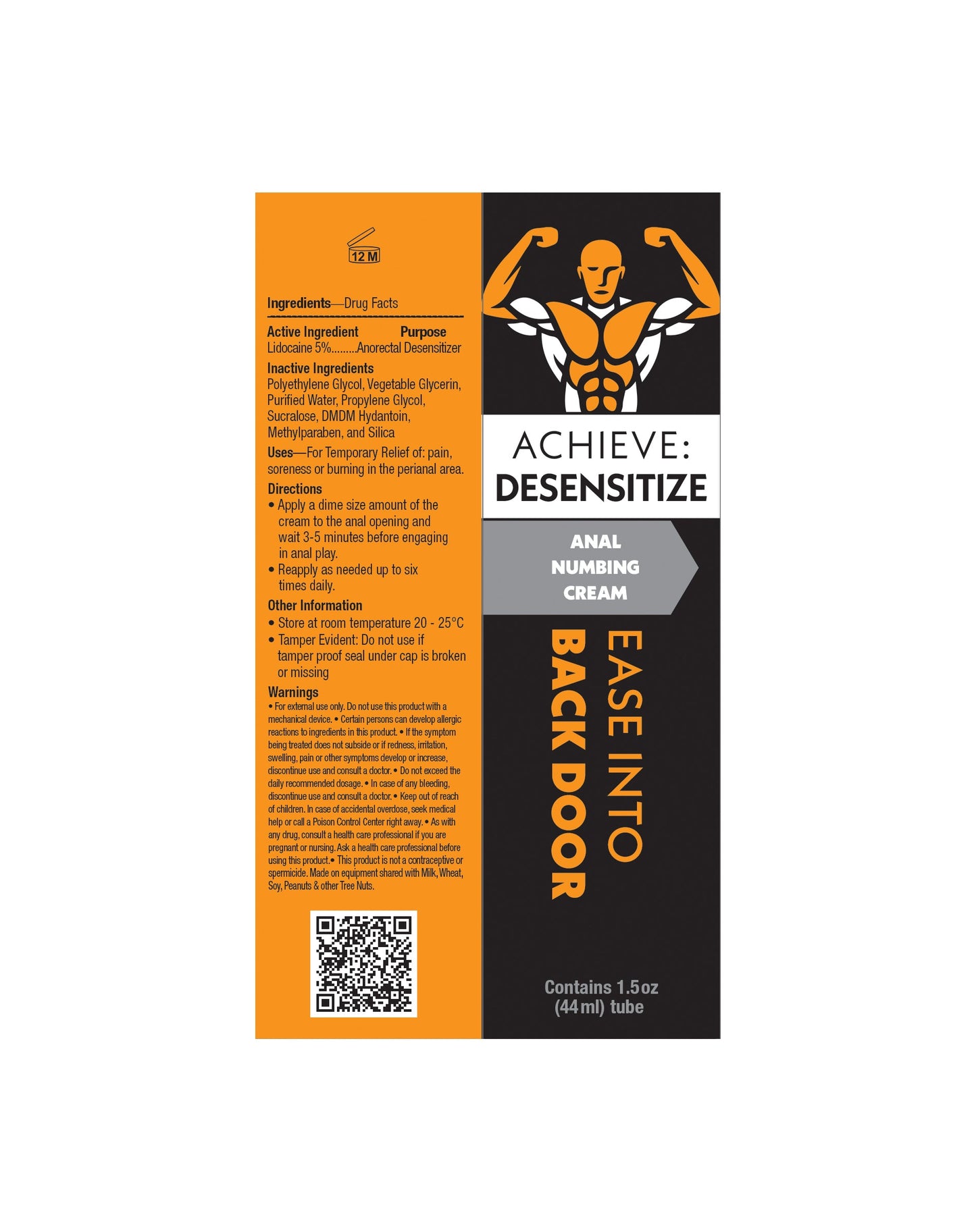 Achieve: Desensitize Cream 2oz (44ml)