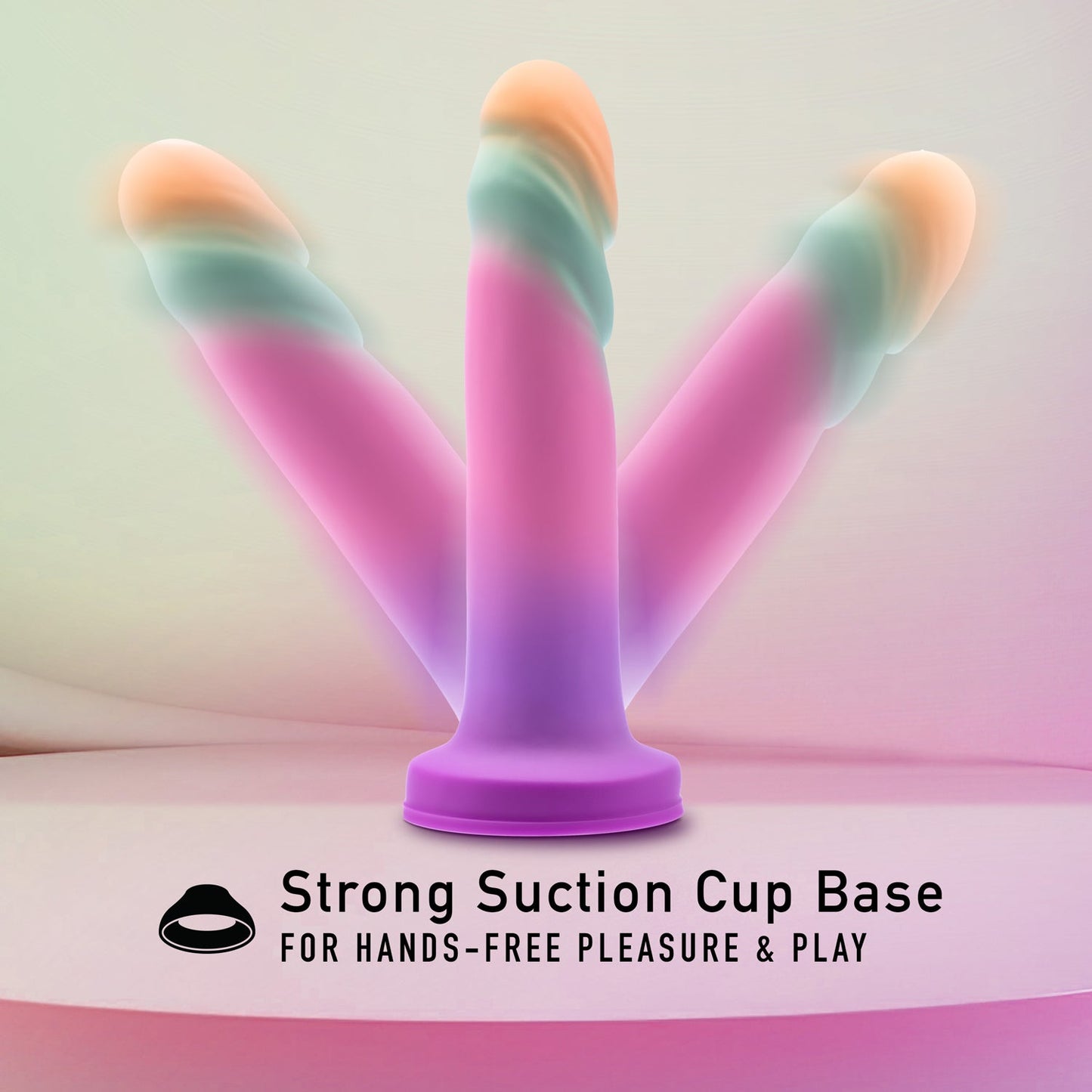 Avant Sunrise Gaze Sherbet 19 cm Harness Compatible Dildo