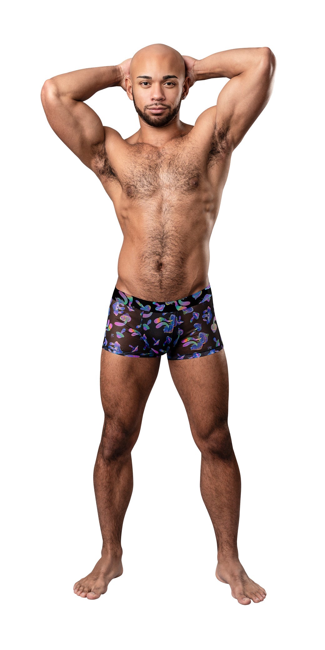 Hazy Dayz Pouch Short (Mushroom) – Medium Supportive Shorts