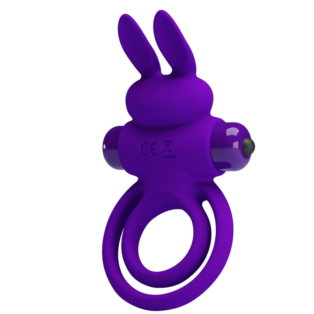 Vibrant Penis Ring III – Silicone Rabbit Cock Ring Vibrator