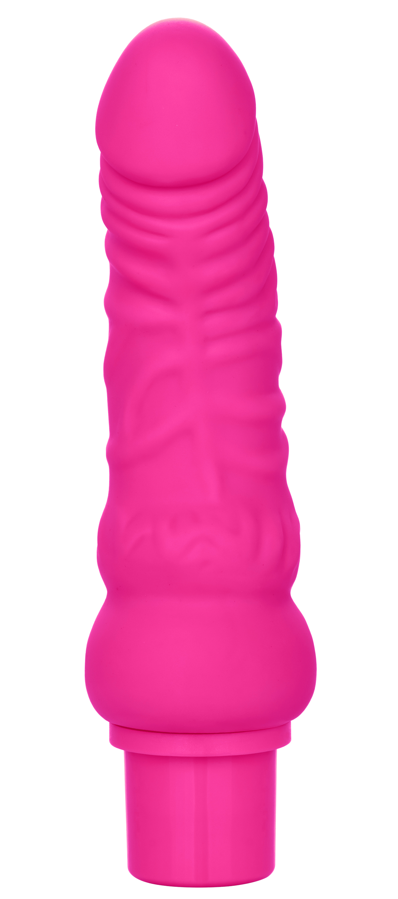 Power Stud Curvy Vibrator Pink Flexible Silicone 12 Functions Waterproof