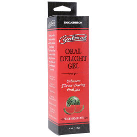 Good Head Oral Delight Gel Watermelon Flavor 4 Oz Intimacy