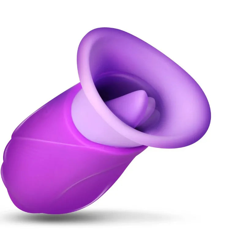 Licking Violet – Suction and Licking Vibrator with 10 Modes