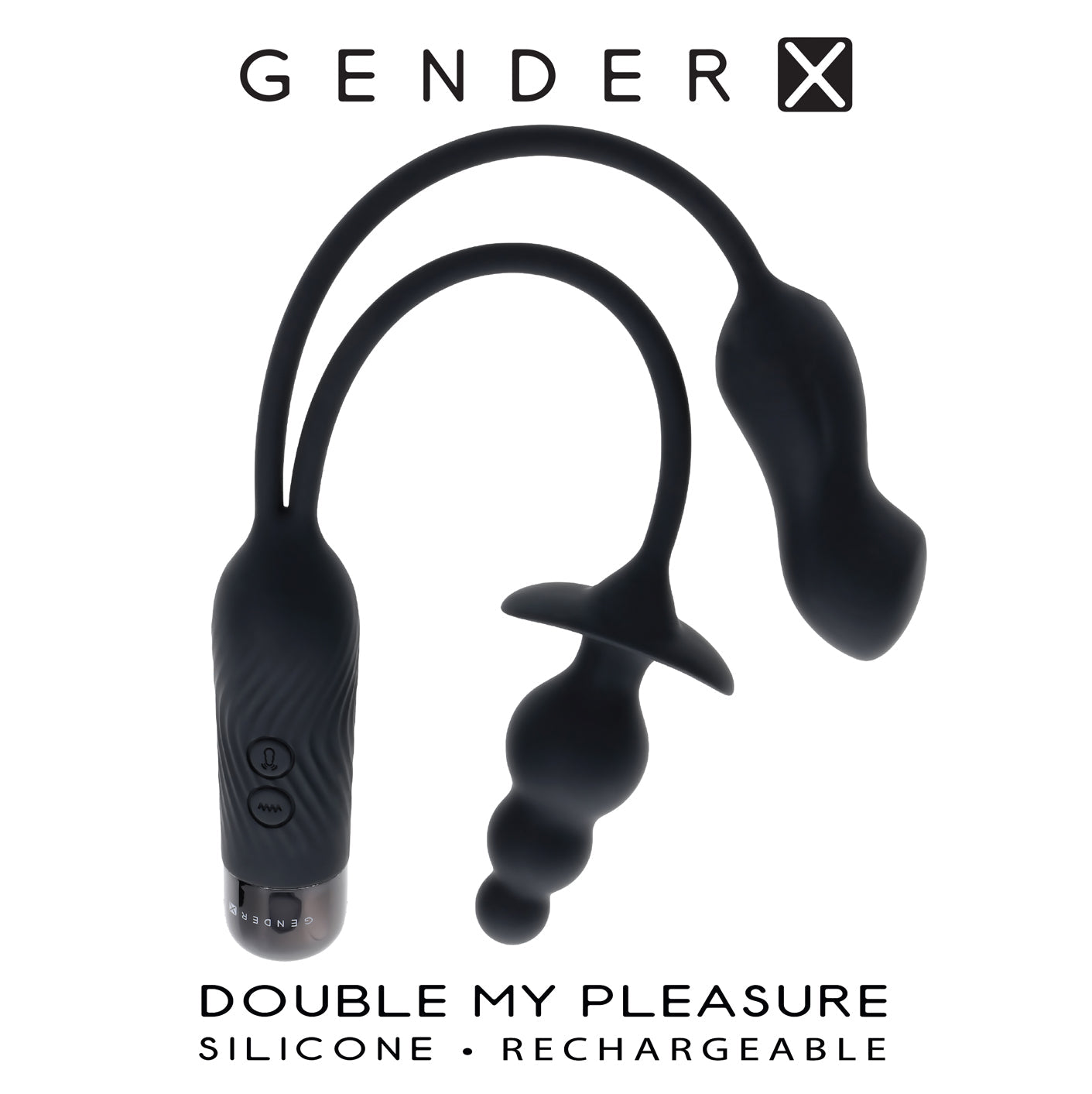 Gender X Double My Pleasure – Rechargeable Dual Motor Vibrator
