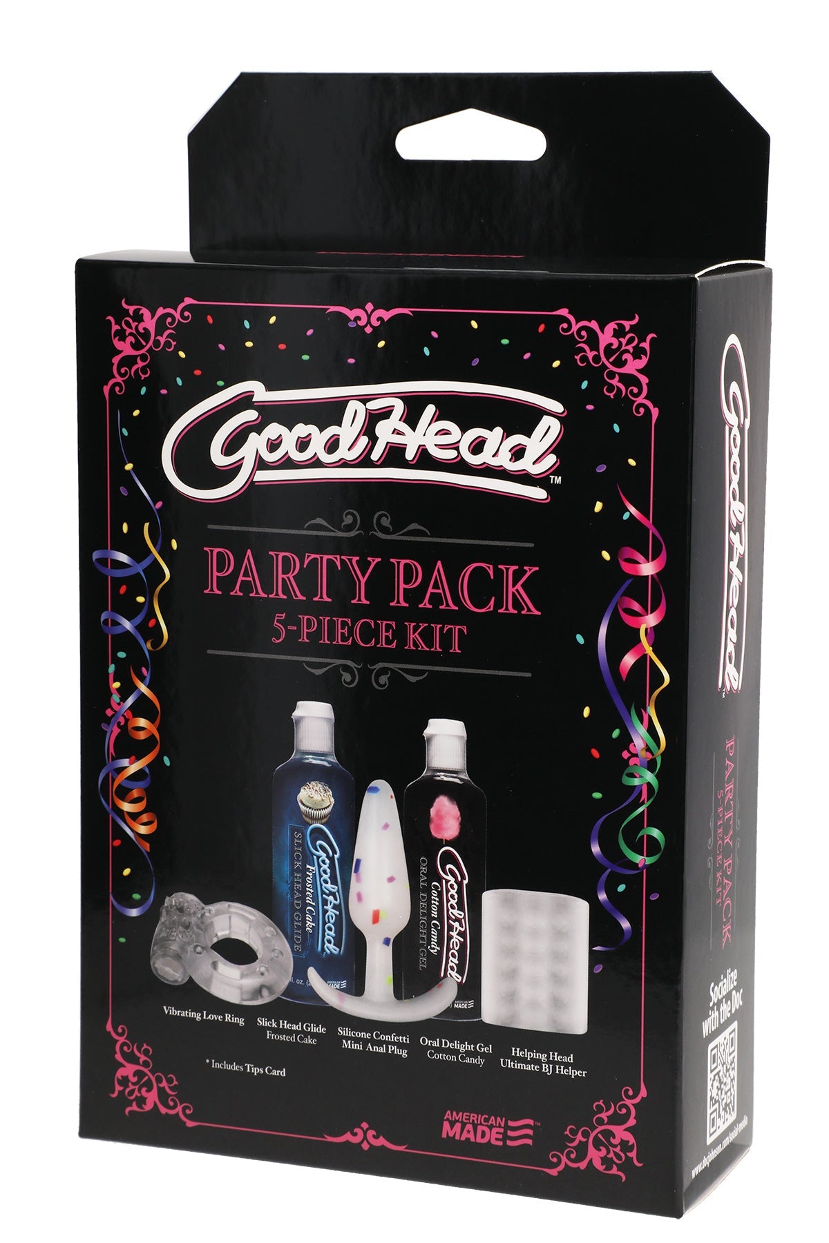 Goodhead Party Pack 5 Piece Oral and Anal Pleasure Kit