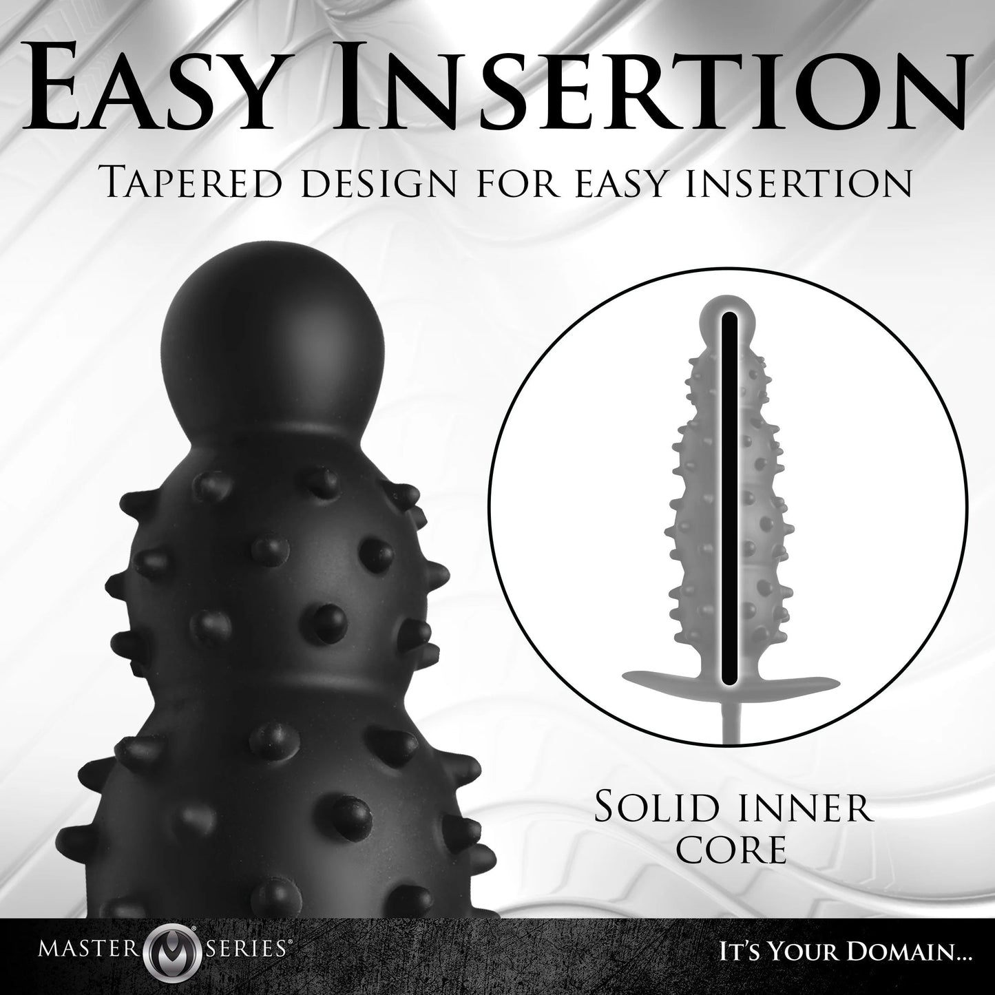 Ass Puffer Nubbed Inflatable Anal Plug