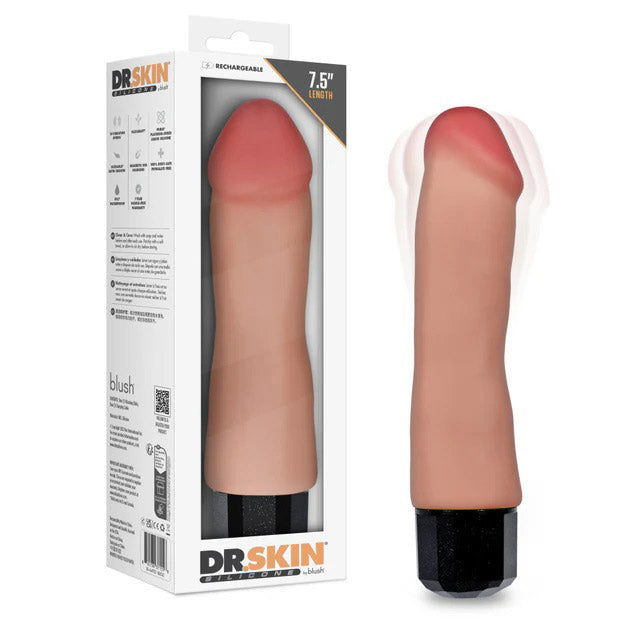 Dr. Skin Dr. Avery (Beige) – Luxury 7.5 Inch Vibrator