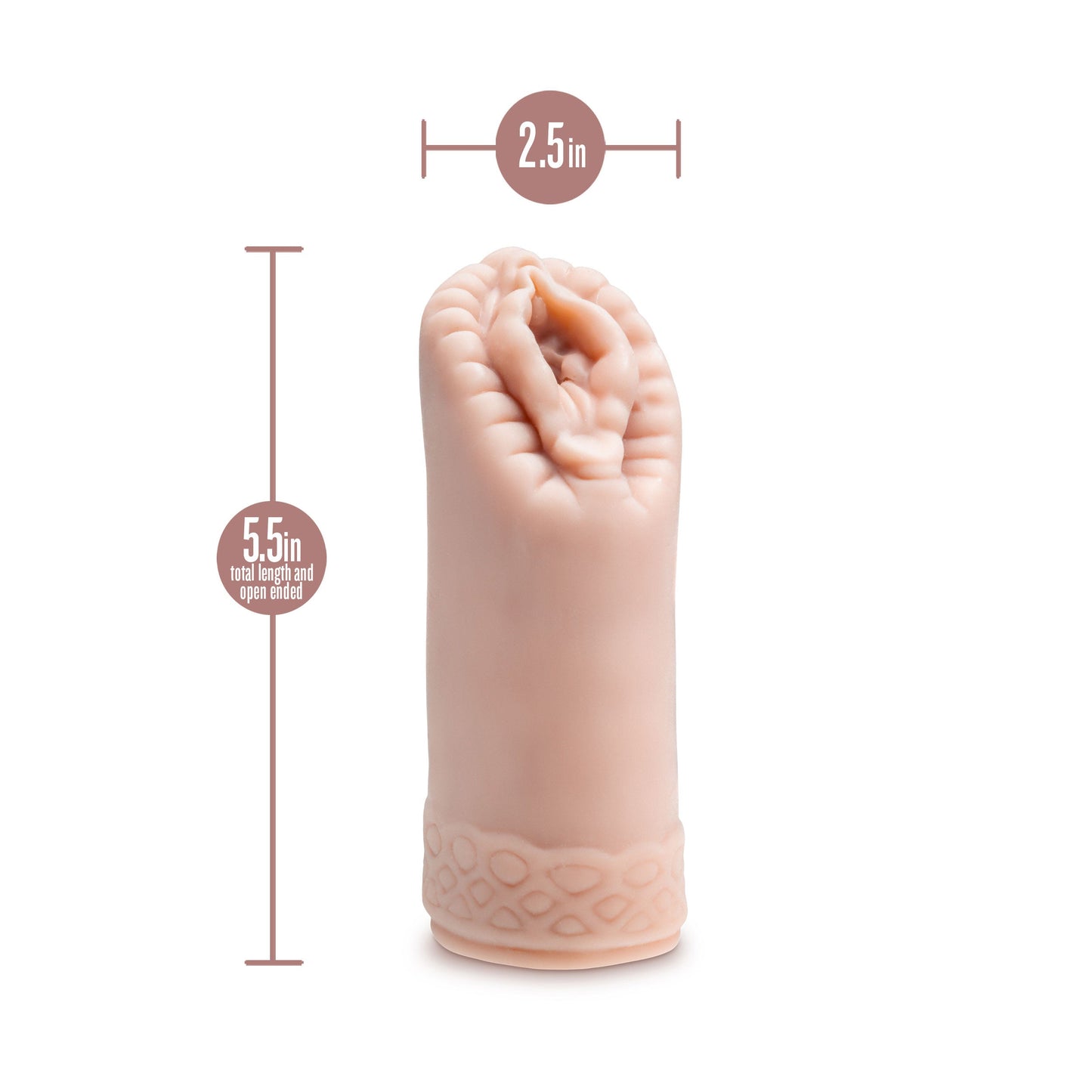 Alyssa Male Stroker in Beige Ultra-Soft X5 Plus Material