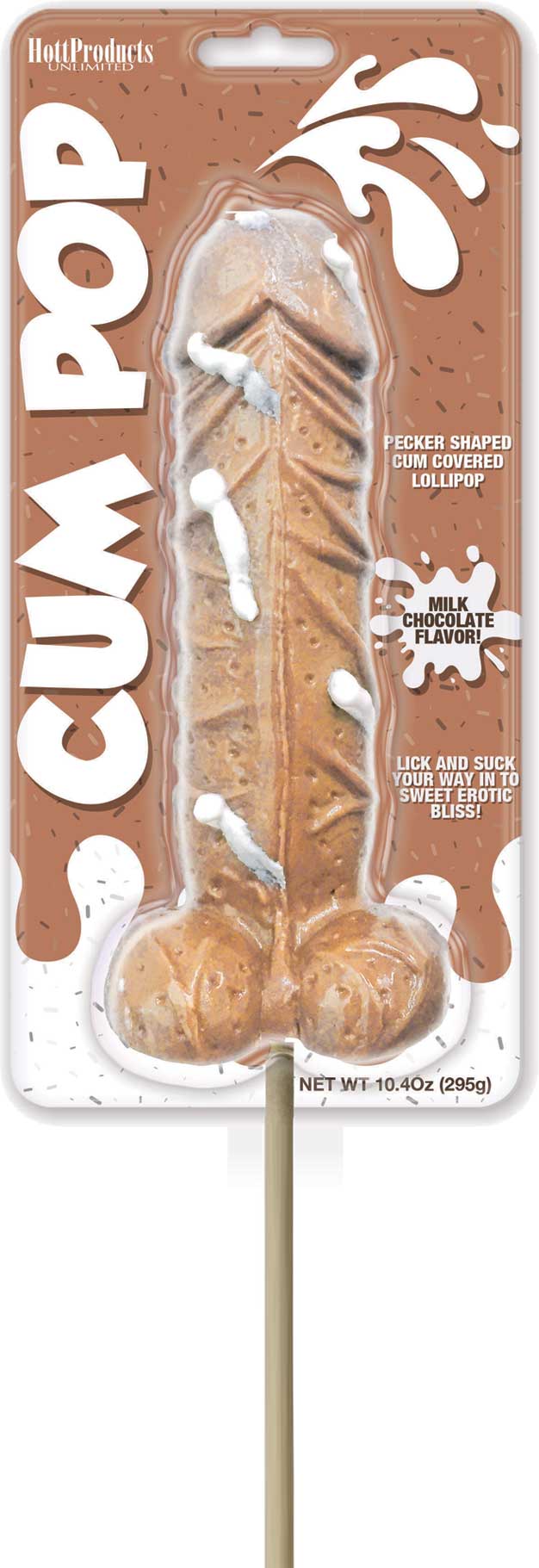 Cum Pops Milk Chocolate – Pecker Shaped Chocolate Lollipops