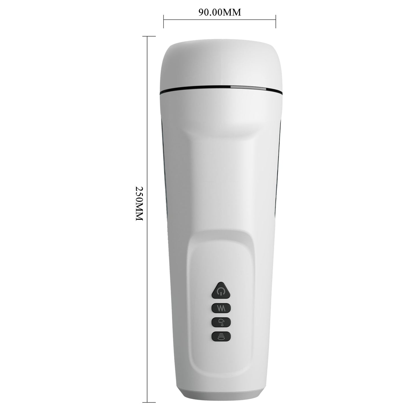 Sienna Rechargeable Masturbator – 3 Suction Settings and 12 Vibration Modes Masturbator
