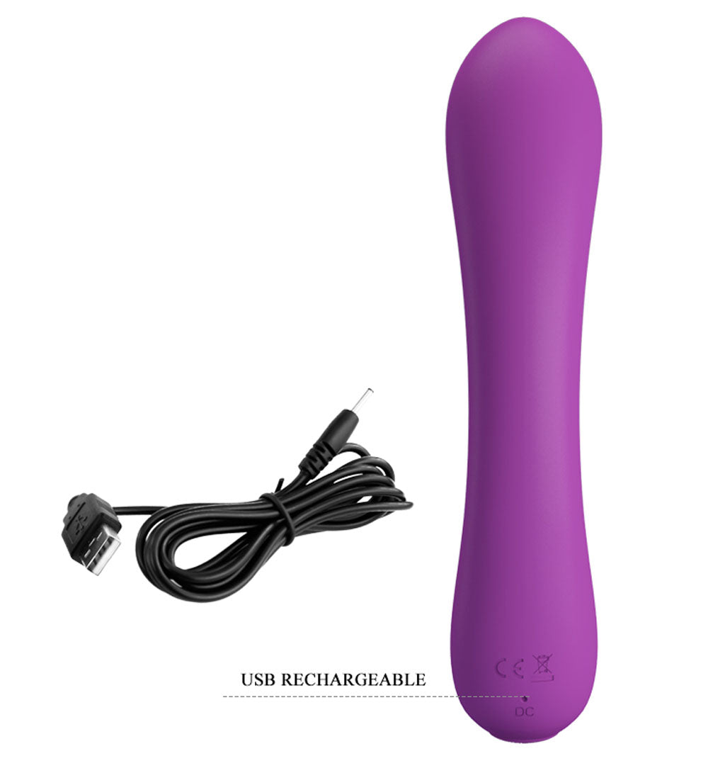 Elsa – Rechargeable Vibrator with 12 Vibration Functions, Smart Memory, and Soft Silicone Material